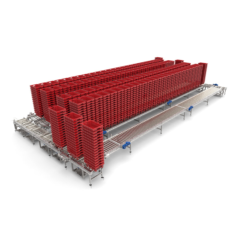 Stroj Crate Stack (Unstack)
